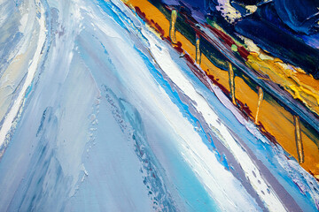 painted abstract background