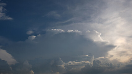 Dramatic sky and clouds background