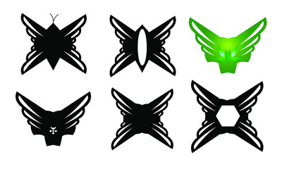 This is modern unique minimalist rider icon and logo design