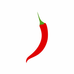Hot pepper vector icon