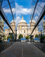 St. Paul's cathedral in London. England