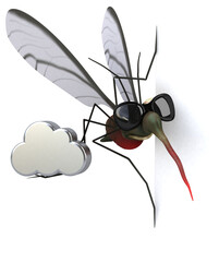Mosquito - 3D Illustration
