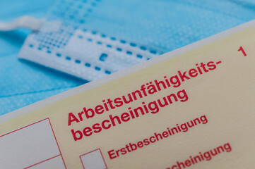 Krankenschein Krankmeldung Arbeitgeber