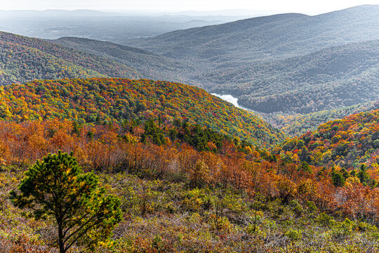 autumn landscape in the Shenandoah
