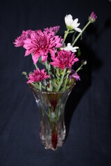 bouquet of flowers in a vase