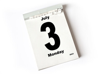 3. July 2023