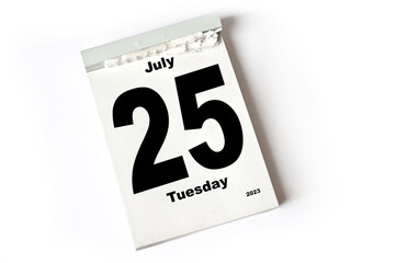 25. July 2023