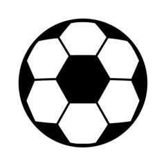 Soccer, football ball symbol, single goal isolated design vector illustration, web game  object