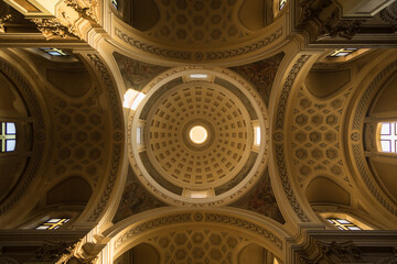 church ceiling