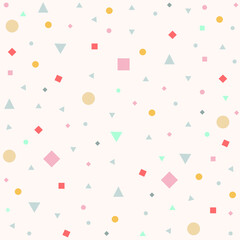 Abstract seamless geometric pattern. Vector illustration.