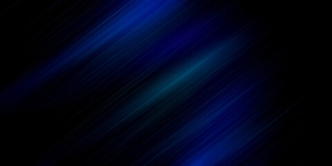 Abstract blue stripe diagonal lines light on dark blue background