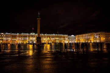 Fototapeta premium night view country