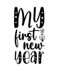 New Years SVG Bundle, New Year's Eve Quote, Cheers 2022 Saying, Nye Decor, Happy New Year Clip Art,Happy New Year SVG Bundle Cut Files, Hello 2022 Svg, New Year Decoration, New Year Sign, Silhouette C