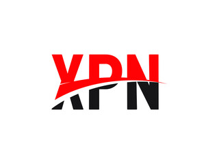 XPN Letter Initial Logo Design Vector Illustration