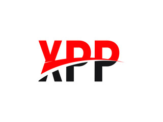 Obraz premium XPP Letter Initial Logo Design Vector Illustration