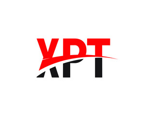 XPT Letter Initial Logo Design Vector Illustration
