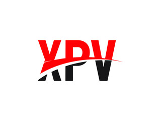 XPV Letter Initial Logo Design Vector Illustration