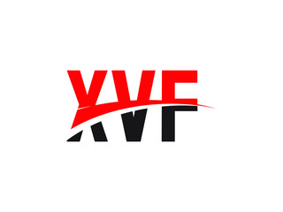 XVF Letter Initial Logo Design Vector Illustration