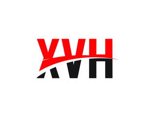 XVH Letter Initial Logo Design Vector Illustration