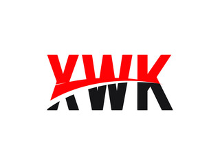 XWK Letter Initial Logo Design Vector Illustration