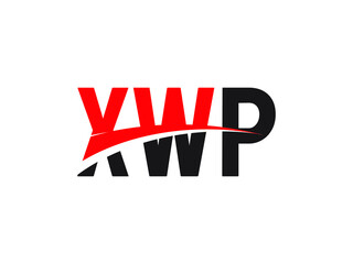 XWP Letter Initial Logo Design Vector Illustration