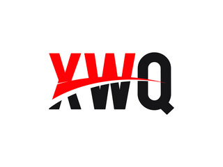 XWQ Letter Initial Logo Design Vector Illustration