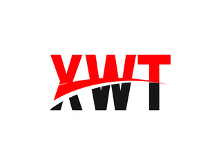 XWT Letter Initial Logo Design Vector Illustration