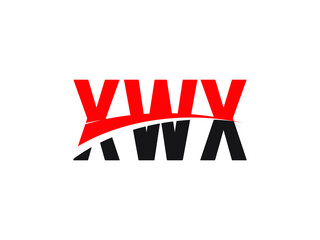 XWX Letter Initial Logo Design Vector Illustration