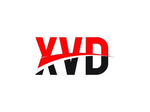 XVD Letter Initial Logo Design Vector Illustration