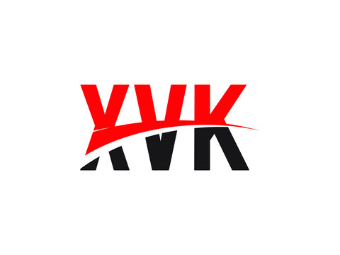 XVK Letter Initial Logo Design Vector Illustration