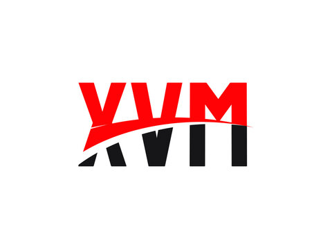 XVM Letter Initial Logo Design Vector Illustration