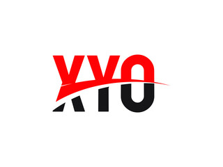 XYO Letter Initial Logo Design Vector Illustration