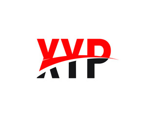 XYP Letter Initial Logo Design Vector Illustration