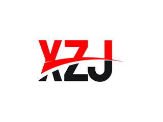 Obraz premium XZJ Letter Initial Logo Design Vector Illustration