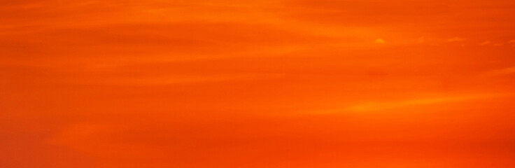 Colorful Clouds at Sunset. Evening Sky with Dramatic Clouds