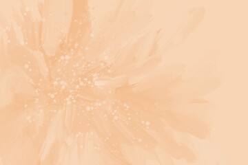 abstract warm background with paint splashes and layers, sunny abstract background with rays and color drops, beige nude wallpaper, interior decoration, abstract painting 