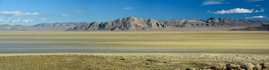 Black Rock Desert, Nevada, site of the annual Burning Man festival