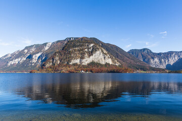 Obraz premium lake and mountains