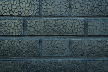 Bright brick texture gray gradient background.