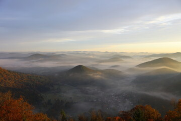 Sonnenaufgang auf der Wendelenburg