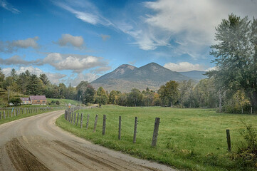 Autumn foliage in Northern New England
