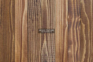 Walnut wood texture close up, EPS 10 vector.  Dark brown wooden background.  - 467774183