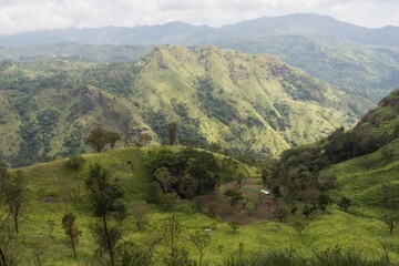 Panoramatic view in Ella Sri Lanka