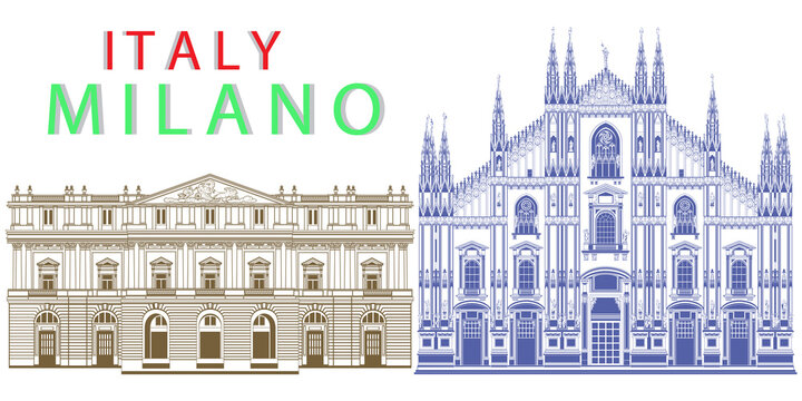 Milan Cathedral And La Scala