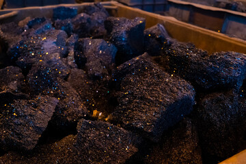 Industrial enterprise for the production of silicon carbide and abrasive materials