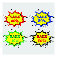 Gift Tag, Thought Bubble, All Color and Promotions