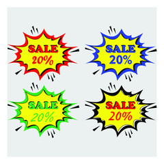 Gift Tag, Thought Bubble, All Color and Promotions