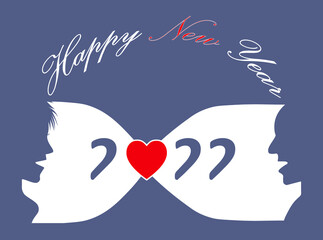 happy new year 2022 clipart