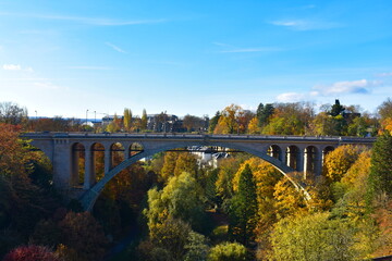 Fototapeta na wymiar luxembourg bridge