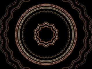 Imaginatory fractal abstract background Image